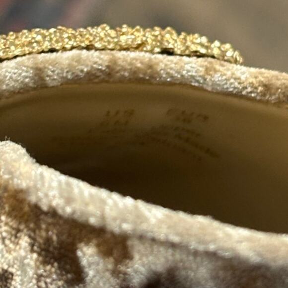 Sam Edelman Brit Women's Heels Prosecco Velvet Size 6 - Picture 10 of 11